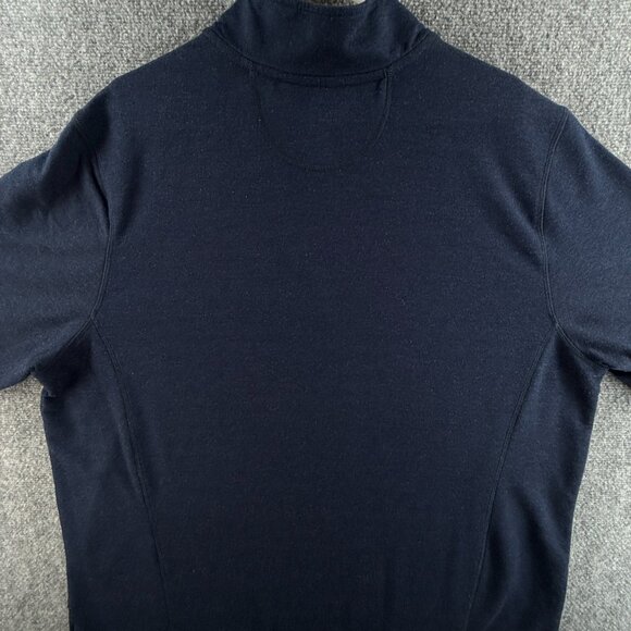 Orvis 1/4 Zip Sweatshirt Men 2XL Blue Soft Stretch Lightweight Rayon Blend Adult - Picture 13 of 13